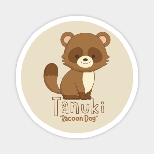 Sweet Tanuki Magnet